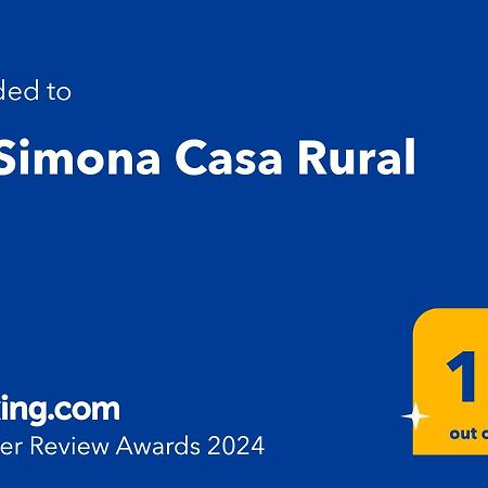 La Simona Casa Rural Perales del Puerto 외부 사진